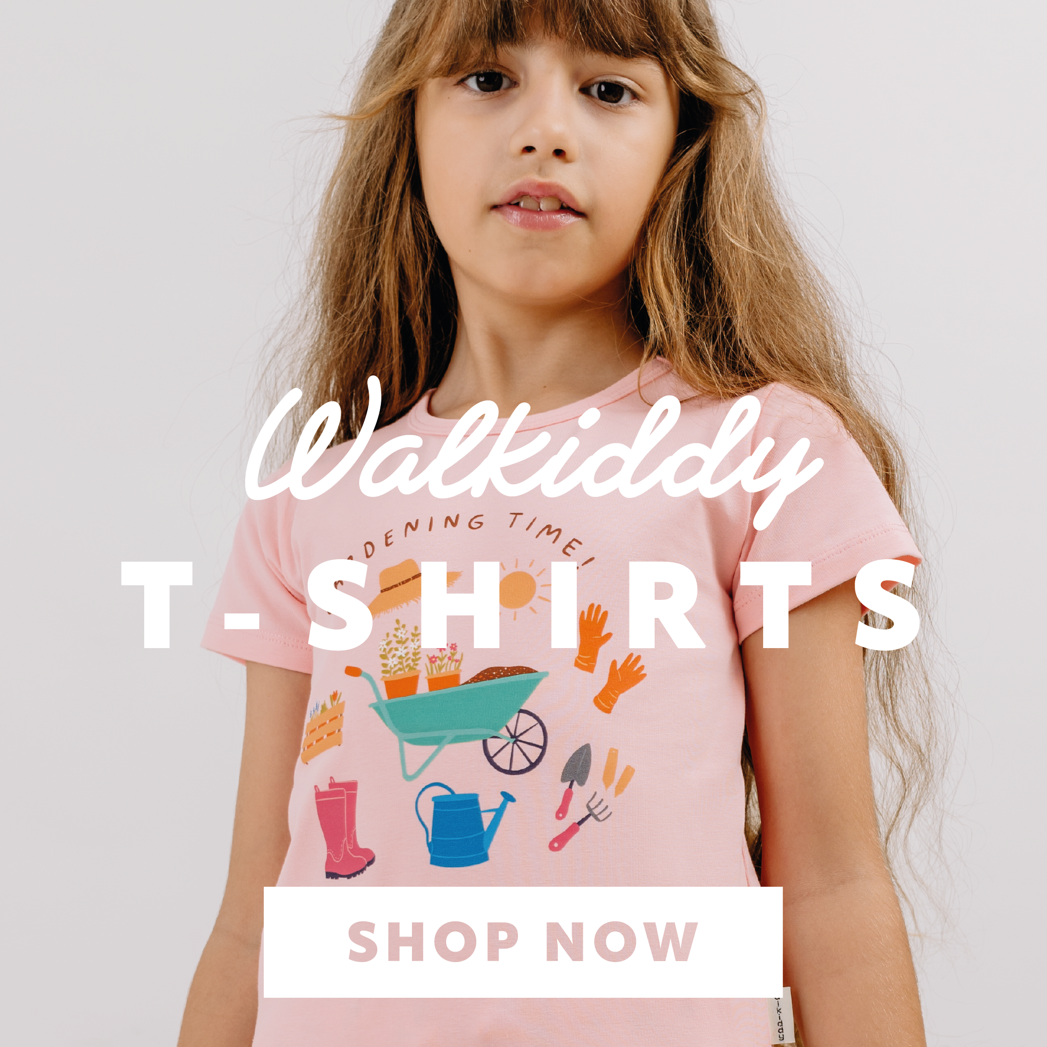Kinder T-Shirts aus Bio-Baumwolle von Walkiddy SS26