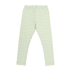 Green stripes 14-Leggings