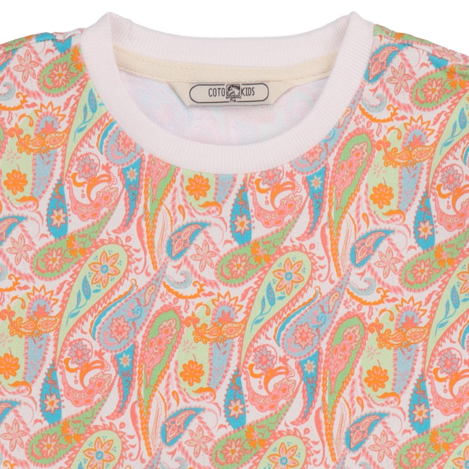 Colourful Paisley 23-Sweatshirt