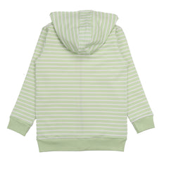 Green stripes 14-Sweat Jacket