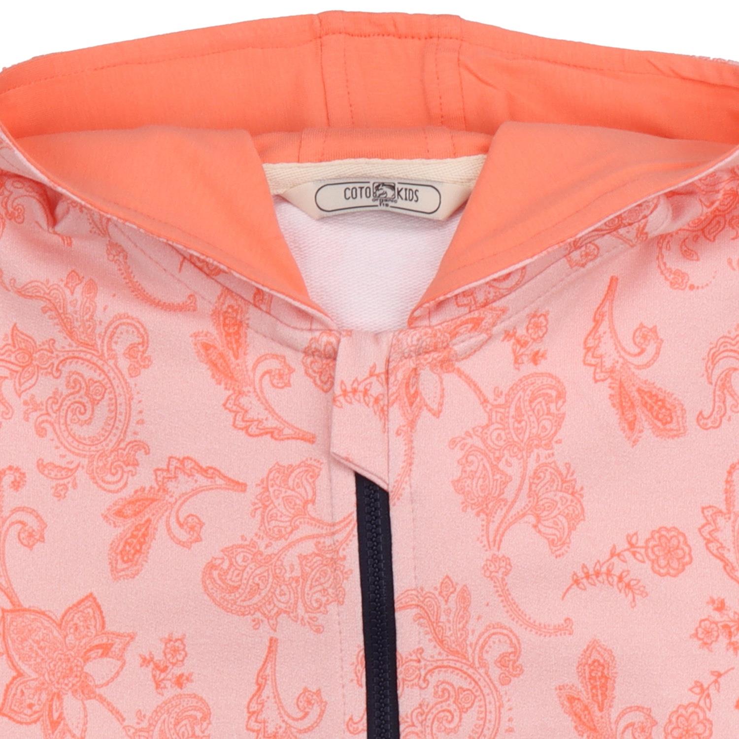 Soft Paisley-Sweat Jacket