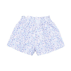 Blue Flowers-Shorts