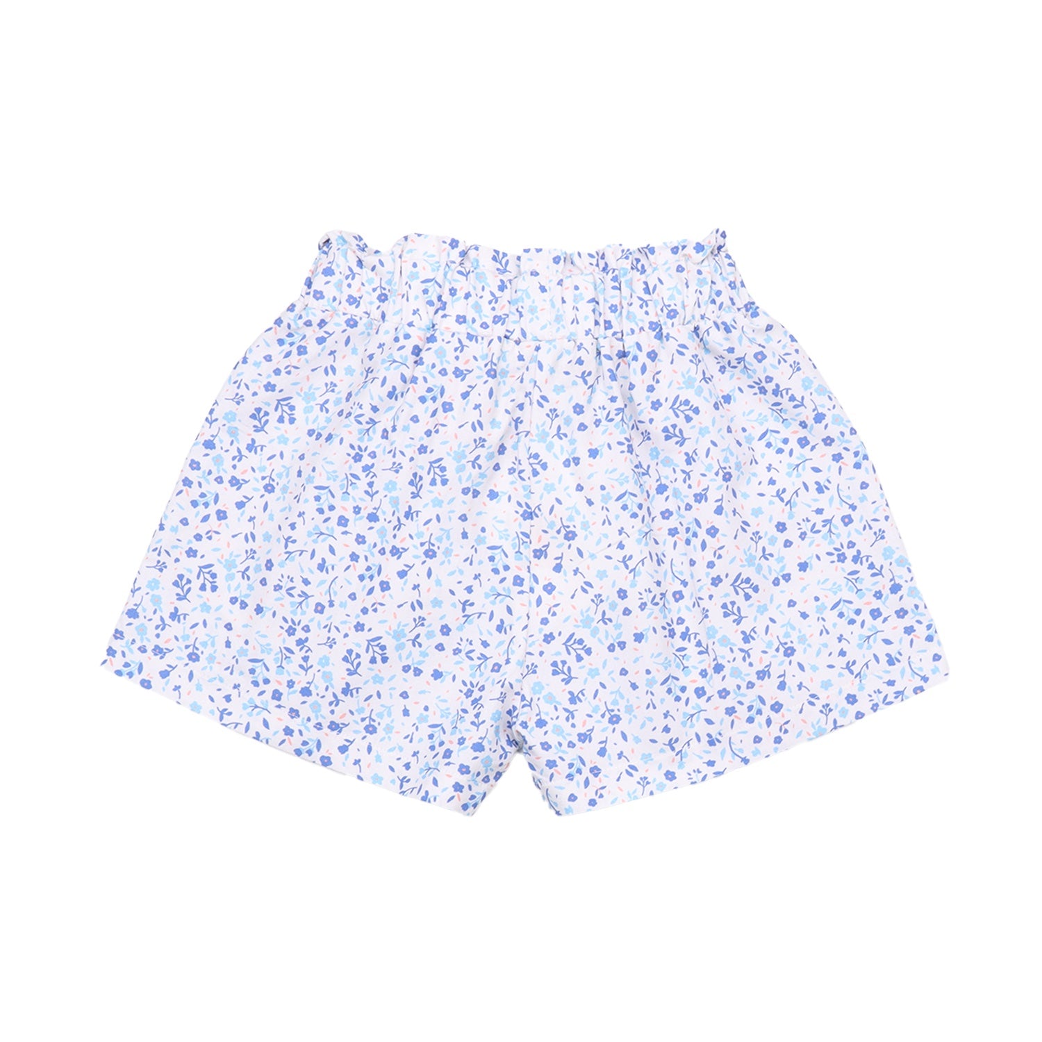 Blue Flowers-Shorts