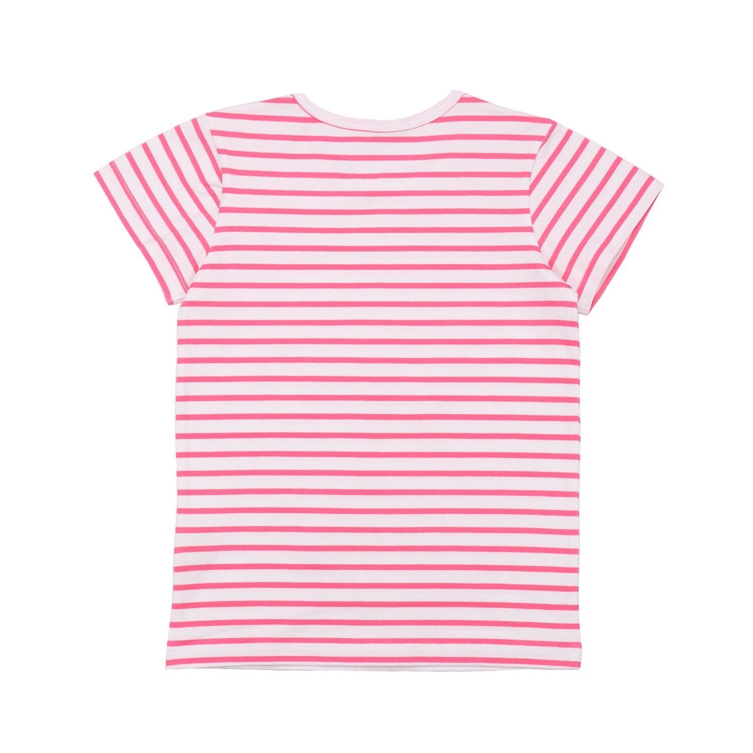 Pink stripes 12-T-Shirt