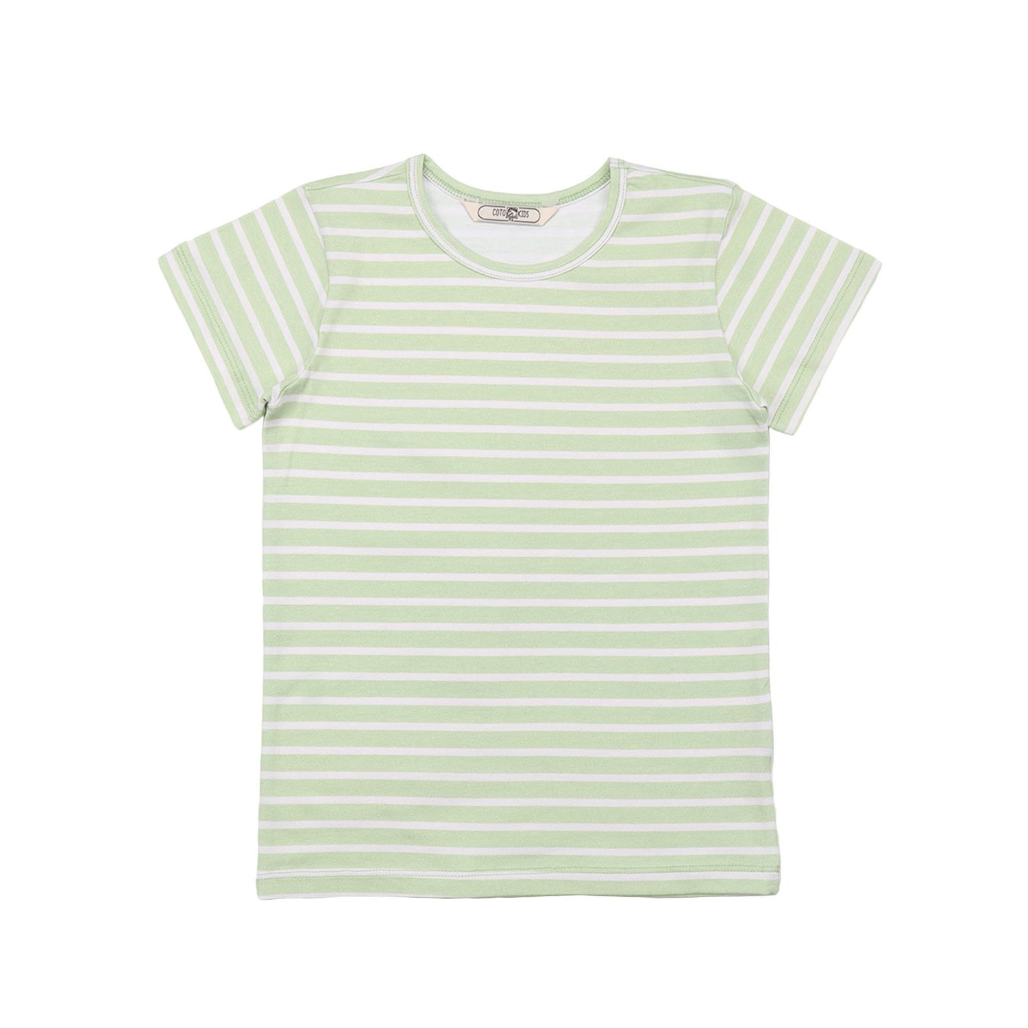 Green stripes 14-T-Shirt