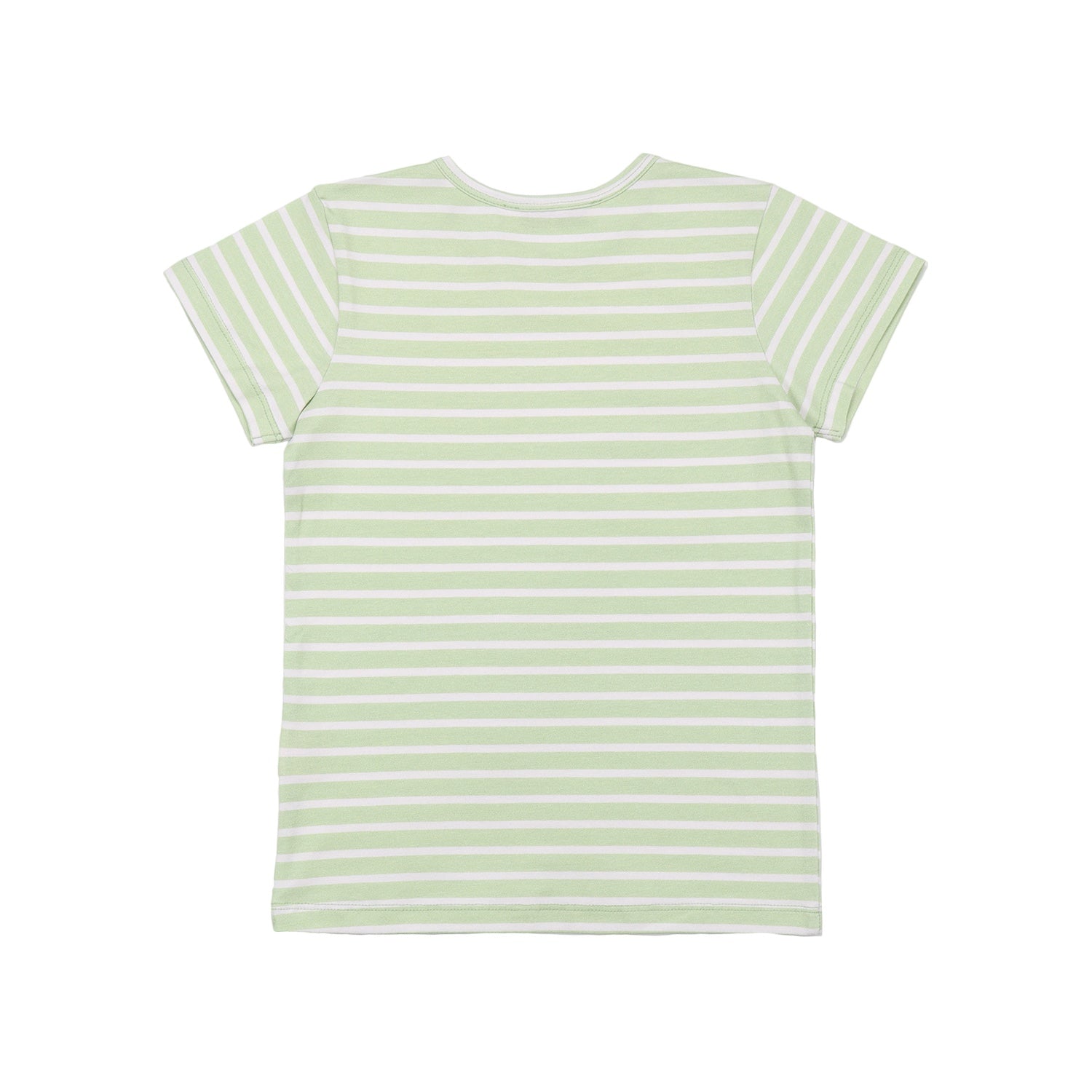 Green stripes 14-T-Shirt