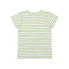 Green stripes 14-T-Shirt