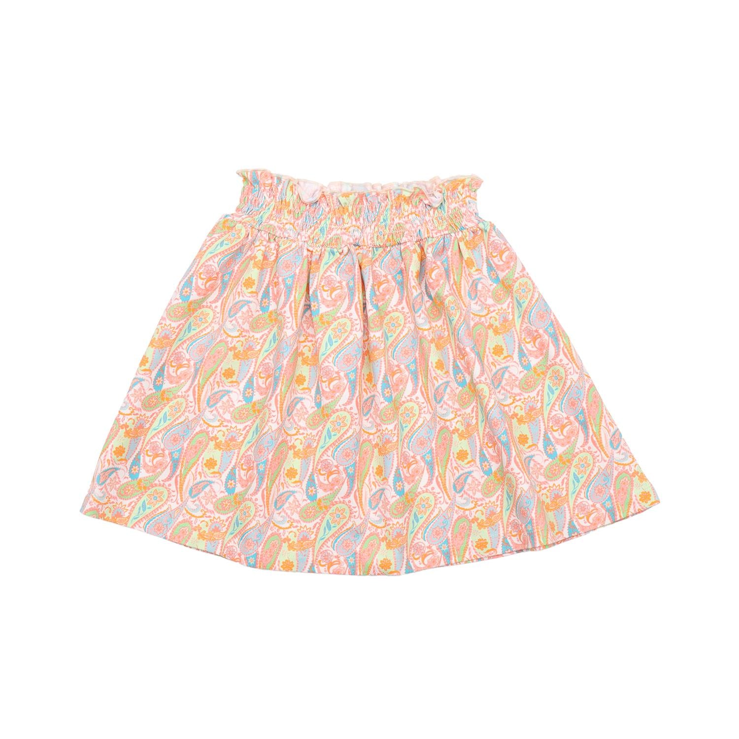 Colourful Paisley 23-Skirt