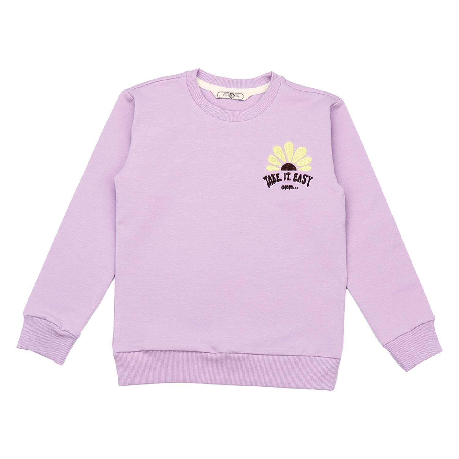 Yellow Flowers-Sweatshirt