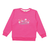 Pink Flowers-Sweatshirt