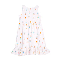 Ice Cream-Sleeveless Dress