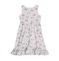 Bicycle-Sleeveless Dress