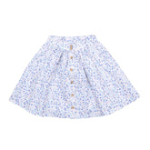 Blue Flowers-Skirt