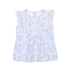 Blue Flowers-Blouse