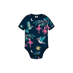 Short-sleeved body made of cotton (organic)