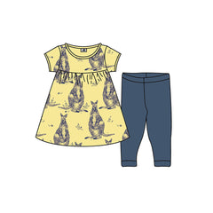 Short sleeve dress made of cotton (organic)