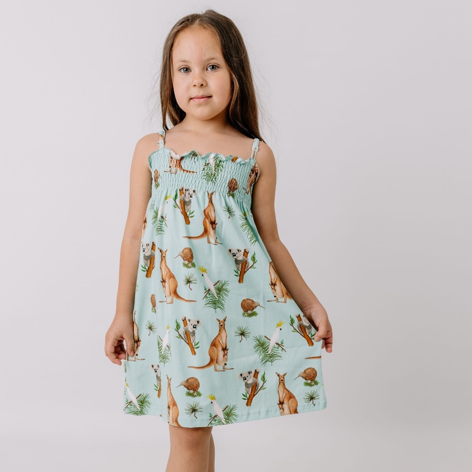 Australian Animals-Sleeveless Dress