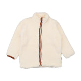 Cream Fleece-Fleece Jacket
