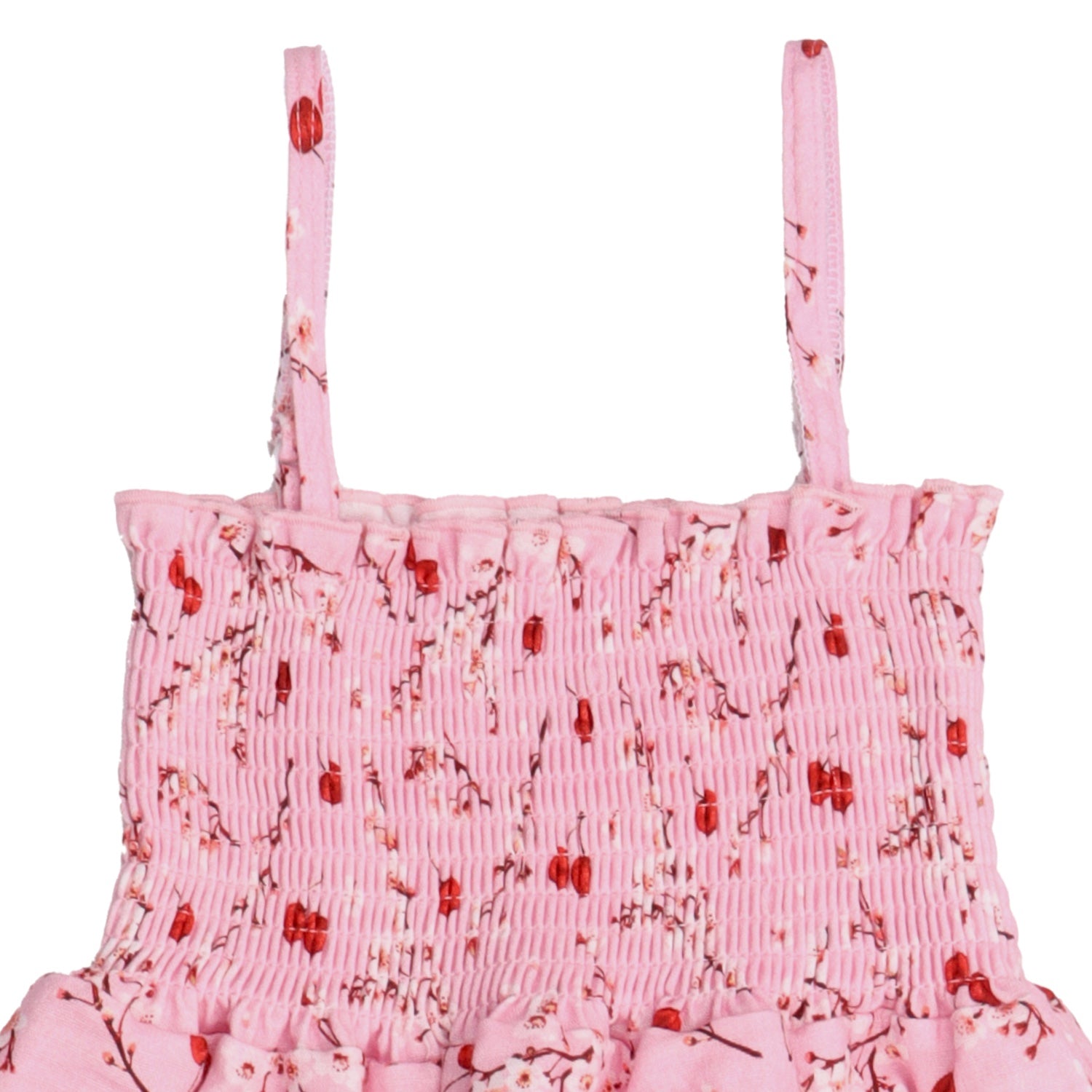 Cherries and Blossoms-Strap Dress