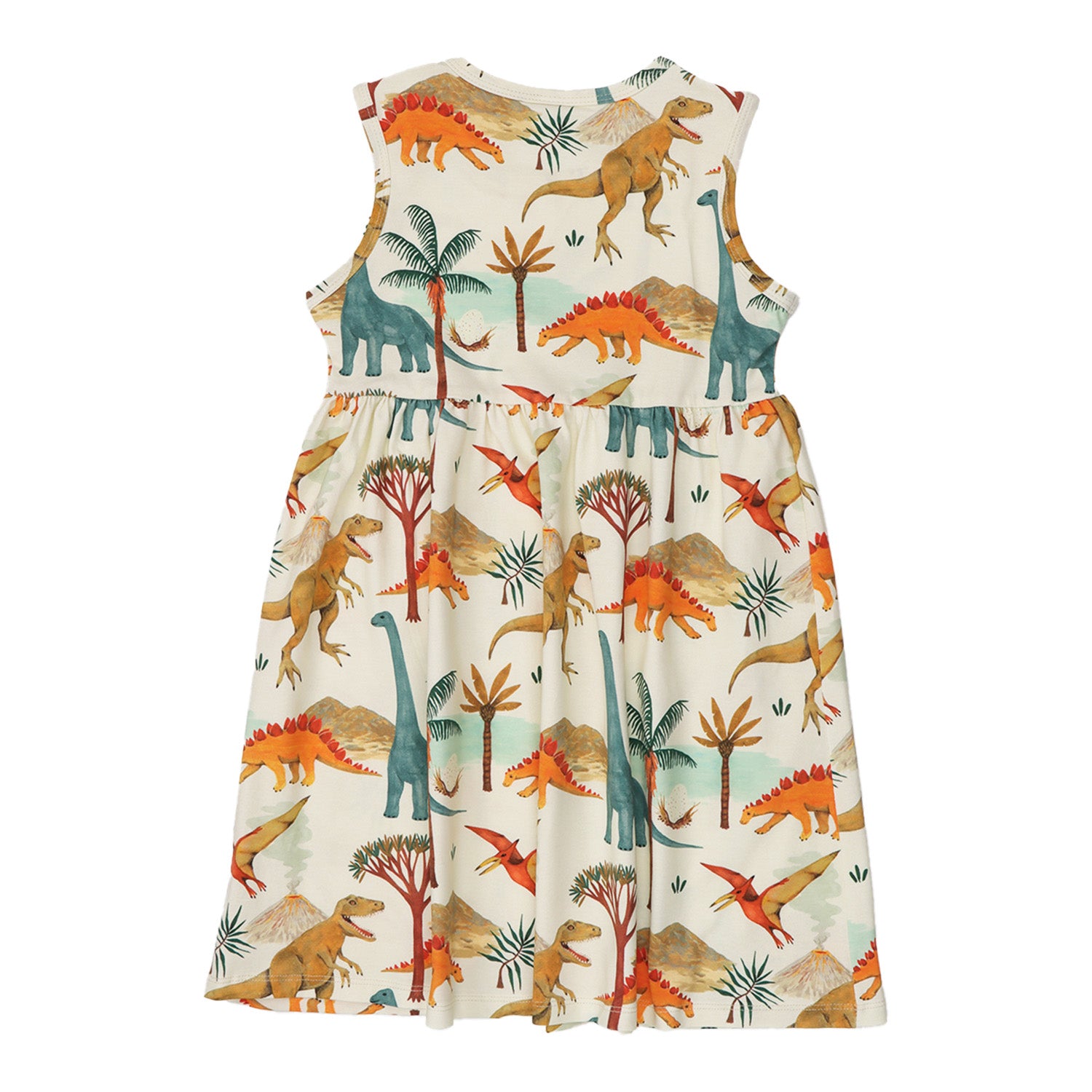 Dinasaur World-Sleeveless Dress