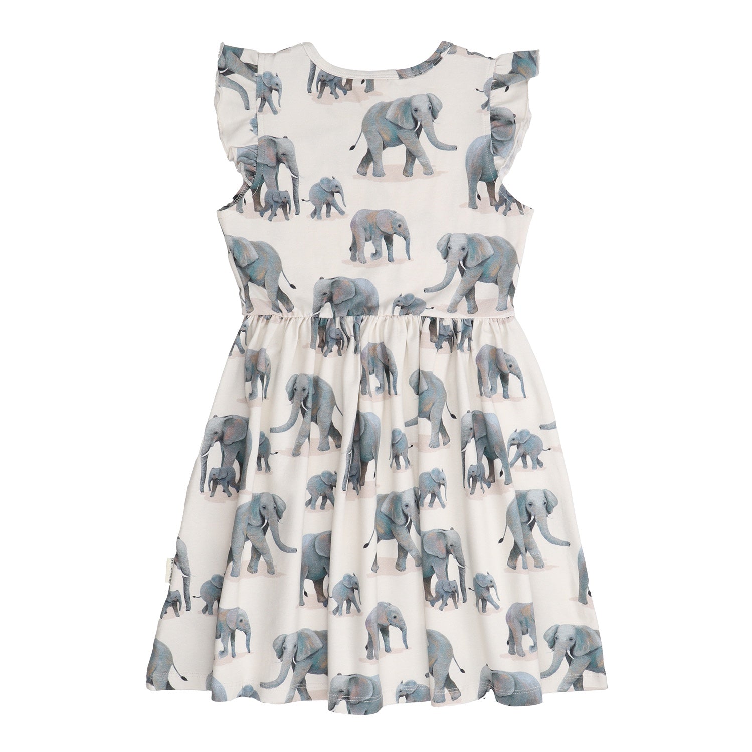 Elephants-Ruffle Dress