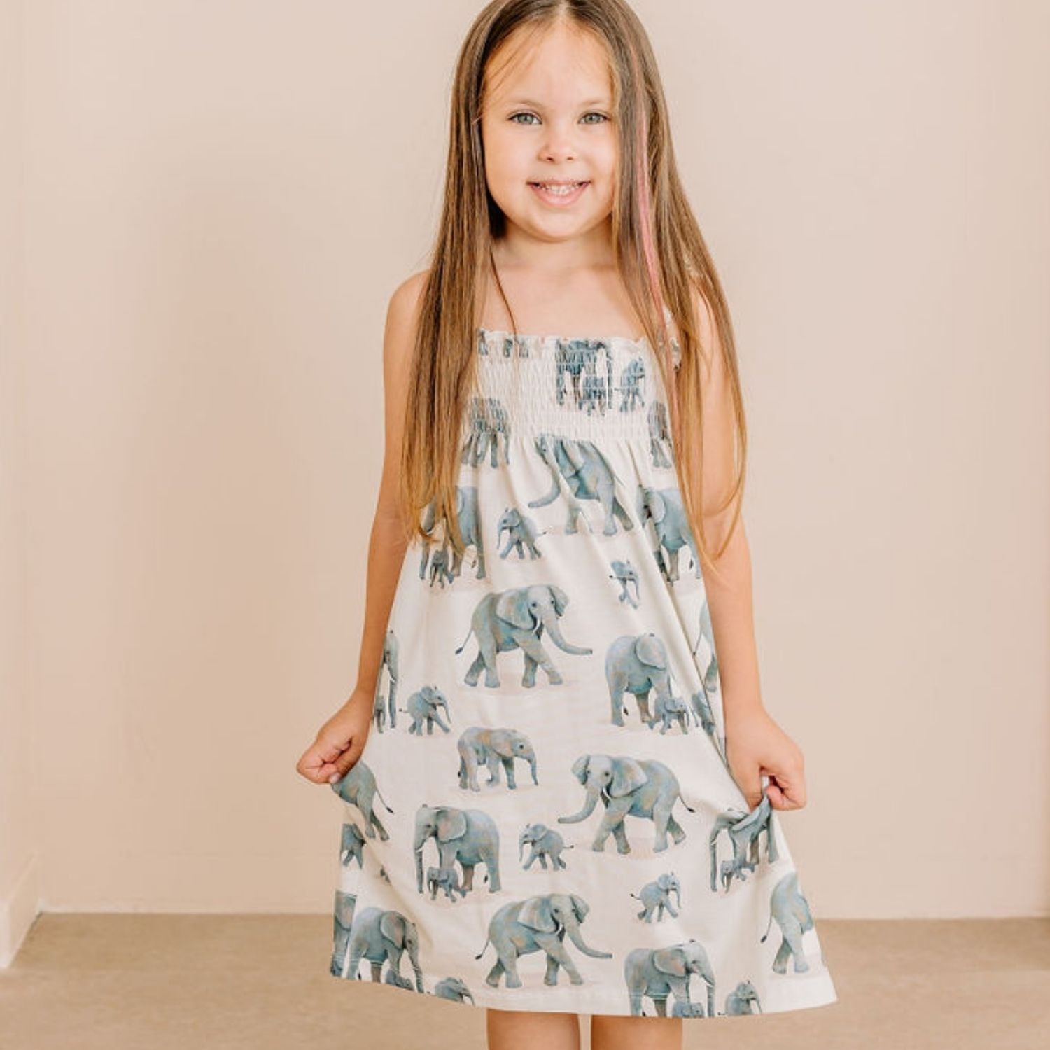 Elephants-Strap Dress