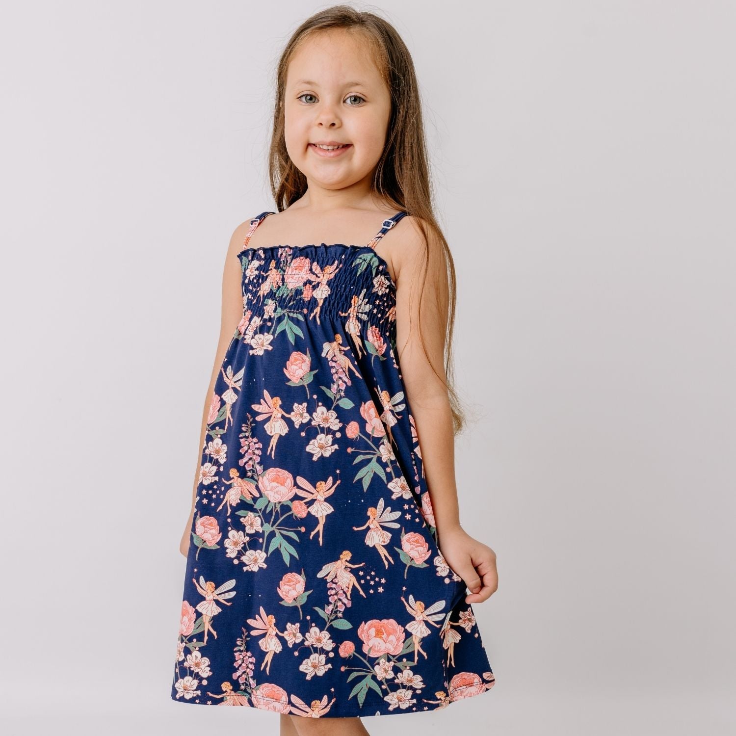 Fairies and Flowers-Sleeveless Dress