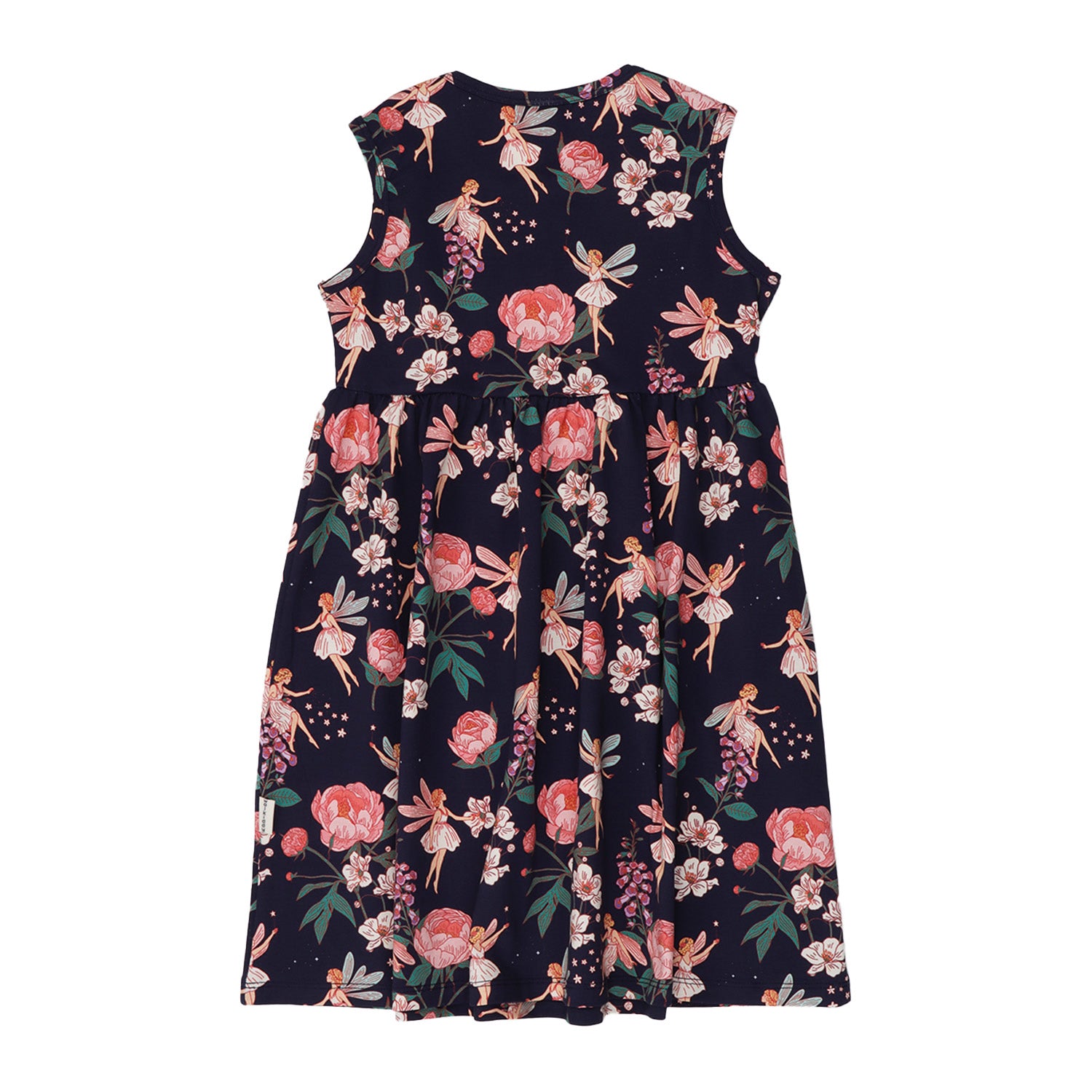 Fairies and Flowers Kleid für Kinder – Walkiddy nachhaltige Kindermode aus Bio-Baumwolle