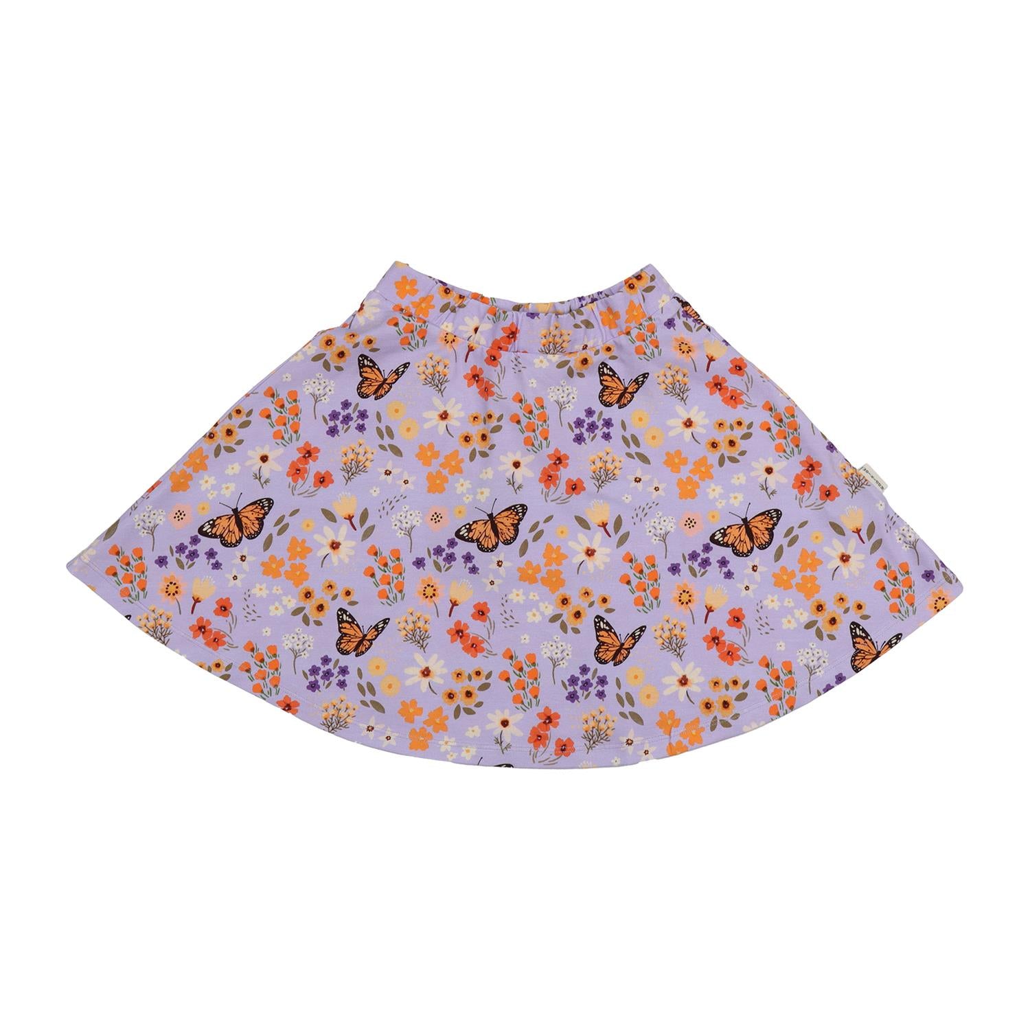 Flowers and Butterflies-Skirt
