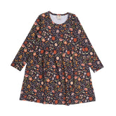 زهور فاخرة - فستان