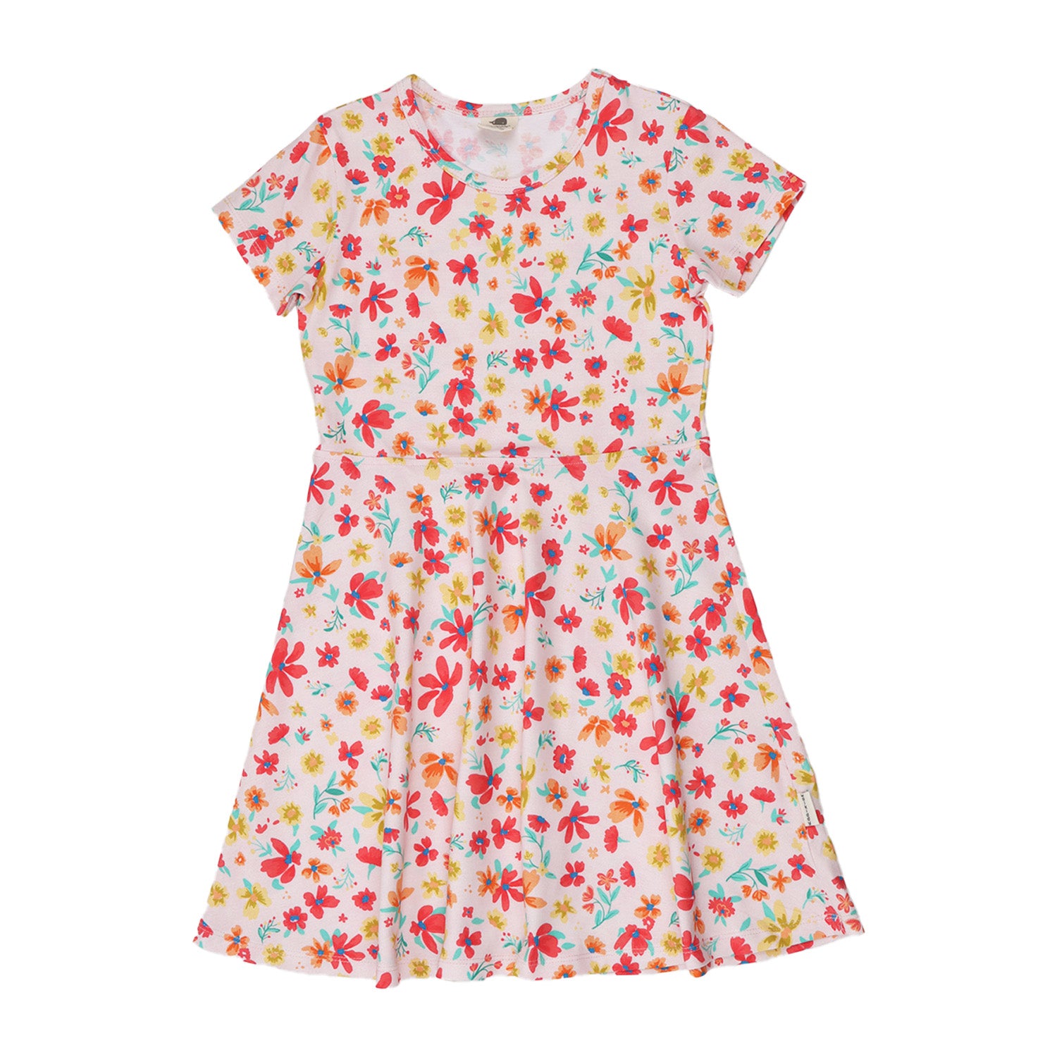 Flower Garden-Flared Dress