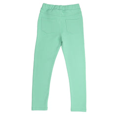 Light Grass Green-Sweat Leggings