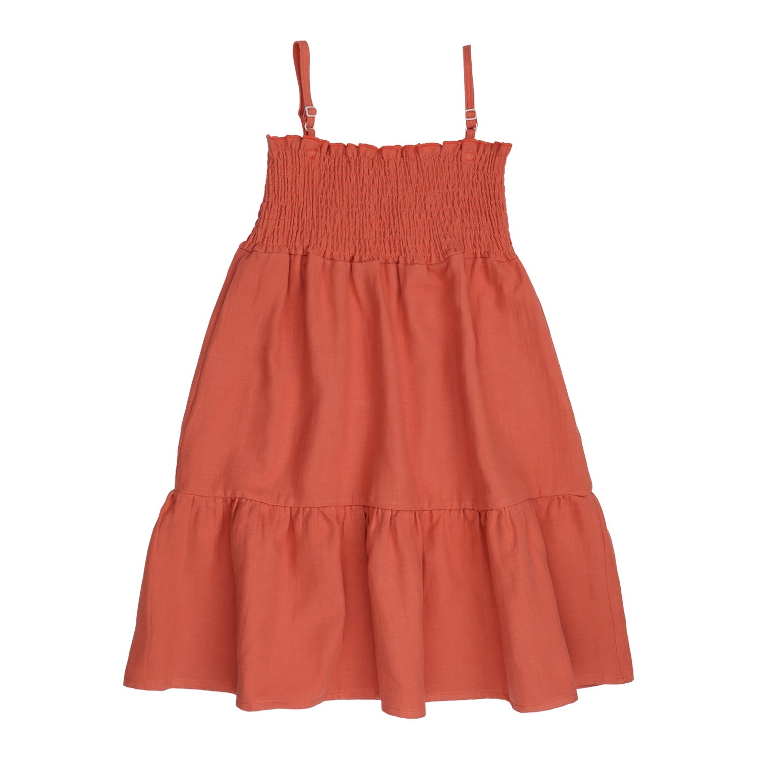 Golden Ochre-Strap Dress