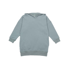 فستان هودي باللون الأخضر