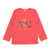 Hummingbirds Around Flowers-Shirt