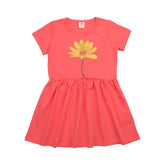 Hummingbirds Around Flowers-Dress