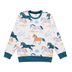 Happy Horses-Sweatshirt