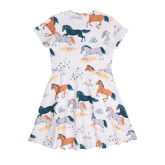 Happy Horses-Flared Dress