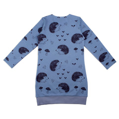 Long sleeve dress made of cotton (organic)