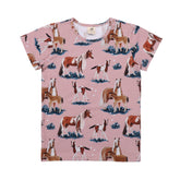 الخيول الصغيرة والكبيرة - تي شيرت