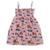 Caballos pequeños y grandes - Túnica con correas