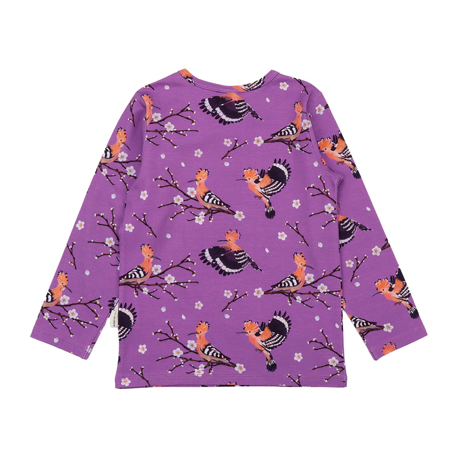 Happy Hoopoes Shirt für Kinder – Walkiddy nachhaltige Kindermode aus Bio-Baumwolle