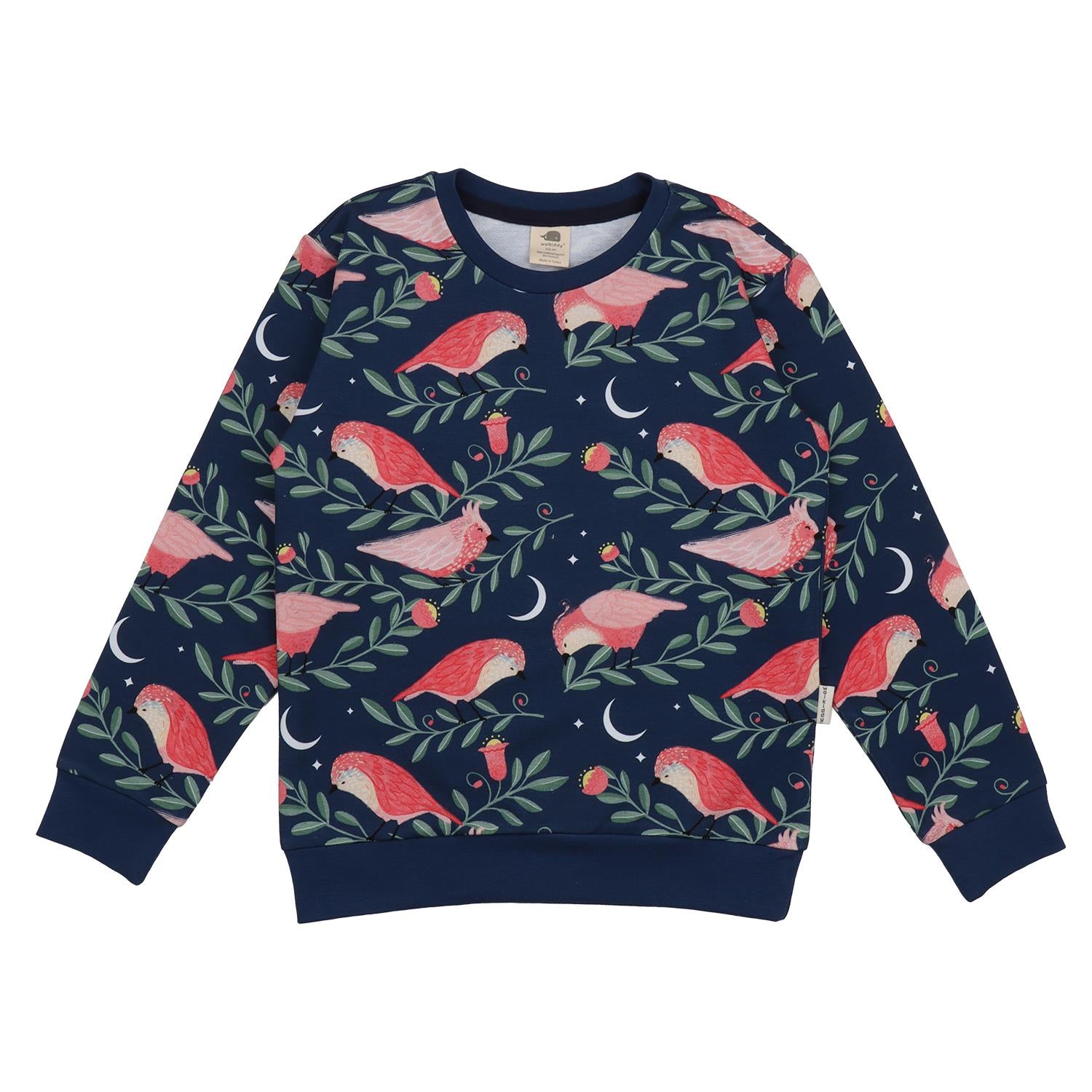 Pinky Birds-Sweatshirt