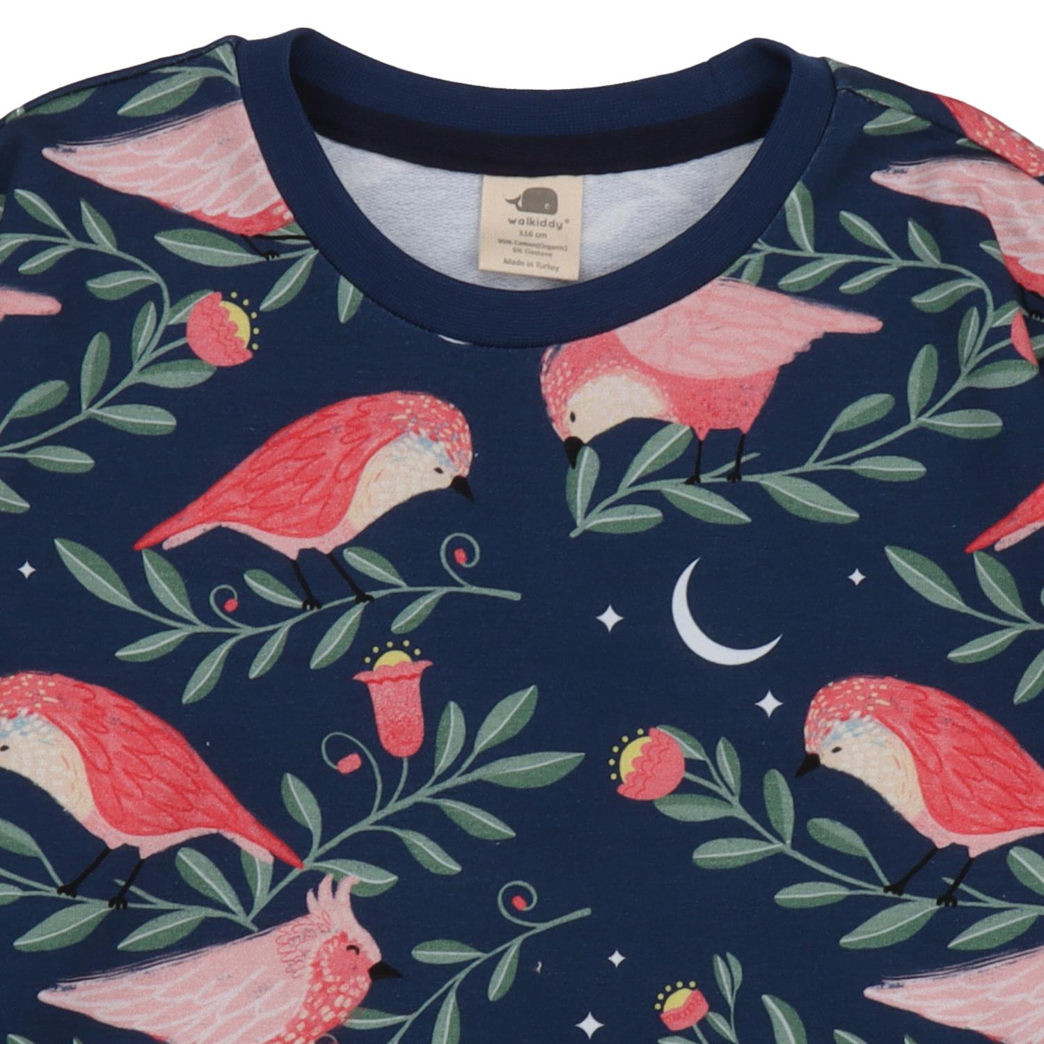 Pinky Birds-Sweatshirt