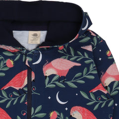 Pinky Birds-Sweat Jacket