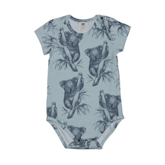 Kurzarm Body aus Baumwolle (Bio)