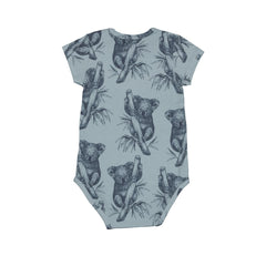 Kurzarm Body aus Baumwolle (Bio)