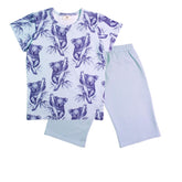 طقم بيجامة مصنوع من القطن (عضوي)