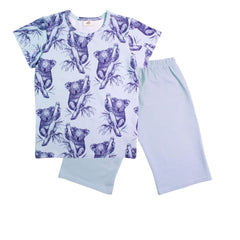 طقم بيجامة مصنوع من القطن (عضوي)