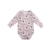 Langarm Body aus Baumwolle (Bio)